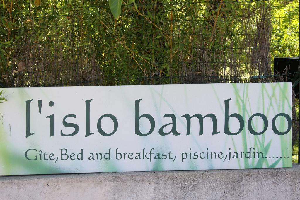 L'Islo Bamboo Daire Saumane-de-Vaucluse Dış mekan fotoğraf